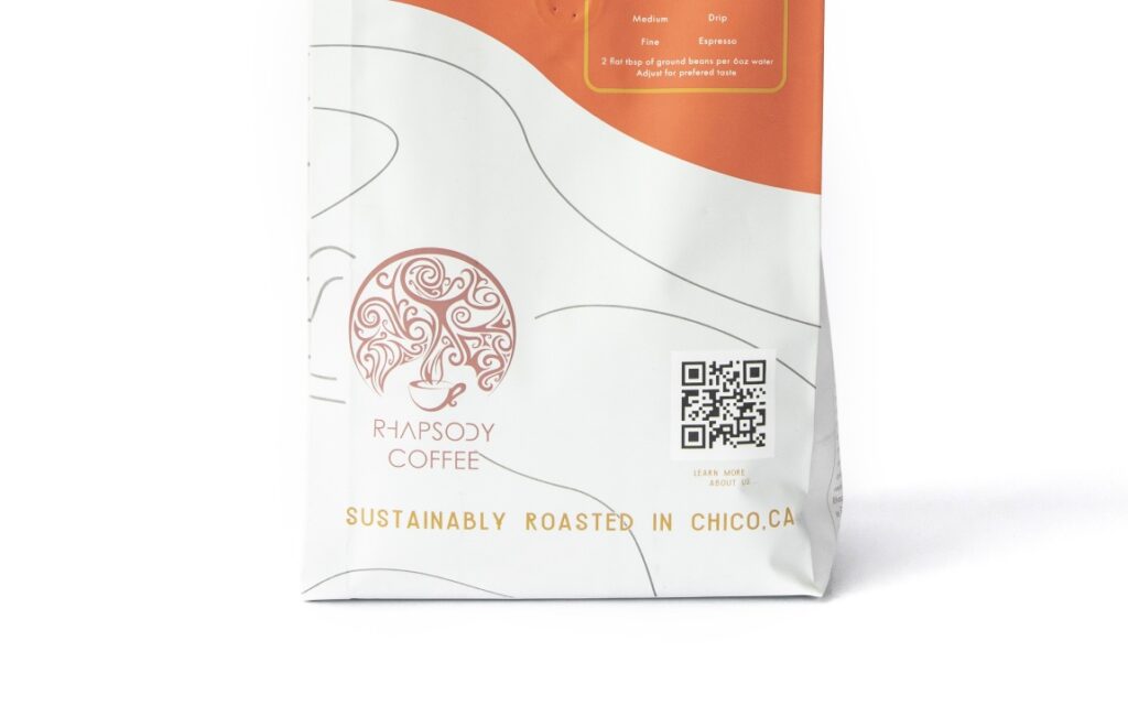 qr code on product packaging