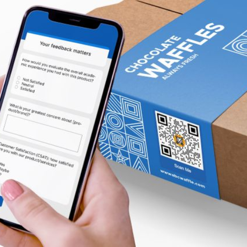 Qr Code on Product Packaging