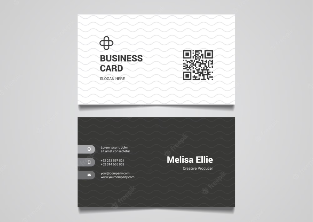 QR Code on Business Card | onlqr.com