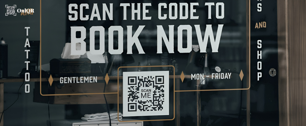 QR Code on Window