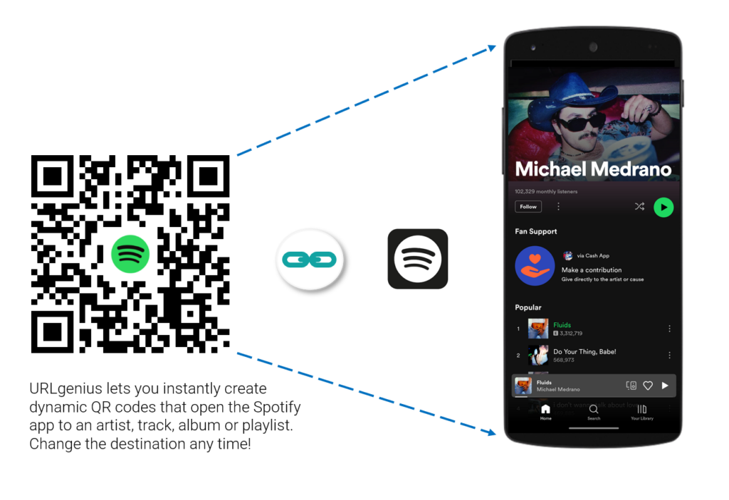 QR Code for Spotify