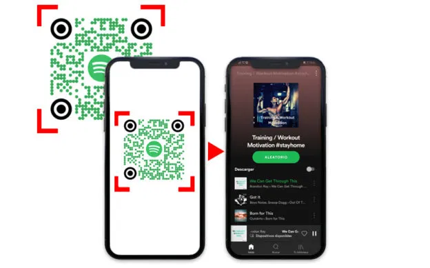 QR Code for Spotify