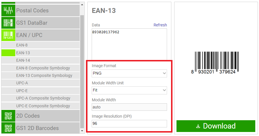 barcode generator